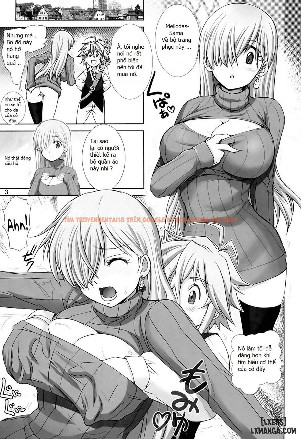 Trang truyện 1 trong truyện tranh Elizabeth Ni Rei No Sweater Kisete Mita - One Shot - lxmanga.org