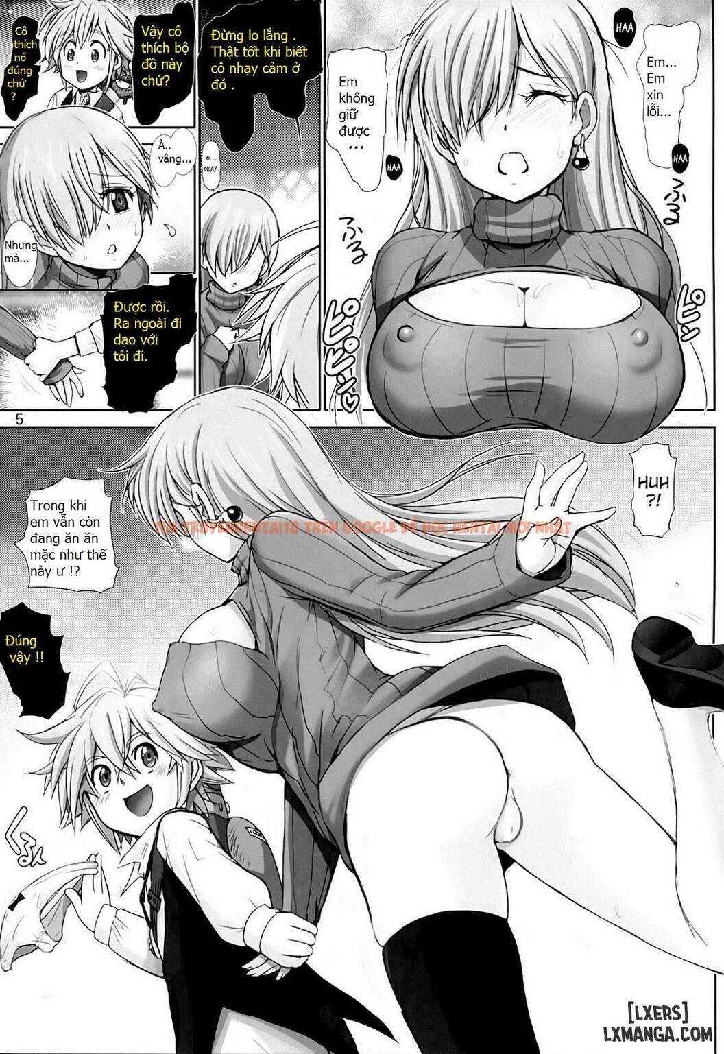 Trang truyện 3 trong truyện tranh Elizabeth Ni Rei No Sweater Kisete Mita - One Shot - lxmanga.org