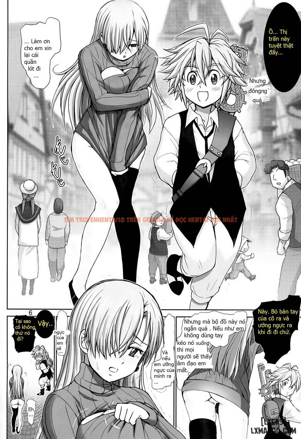 Trang truyện 4 trong truyện tranh Elizabeth Ni Rei No Sweater Kisete Mita - One Shot - lxmanga.org