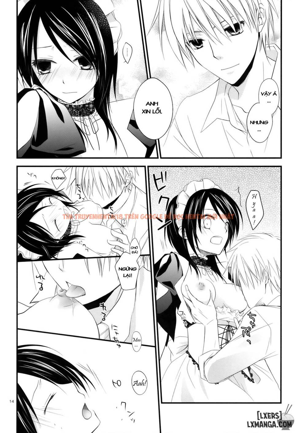 Xem ảnh 12 trong truyện hentai Elle - Cô Hầu Gái Dễ Thương - One Shot - hentaitvn.net