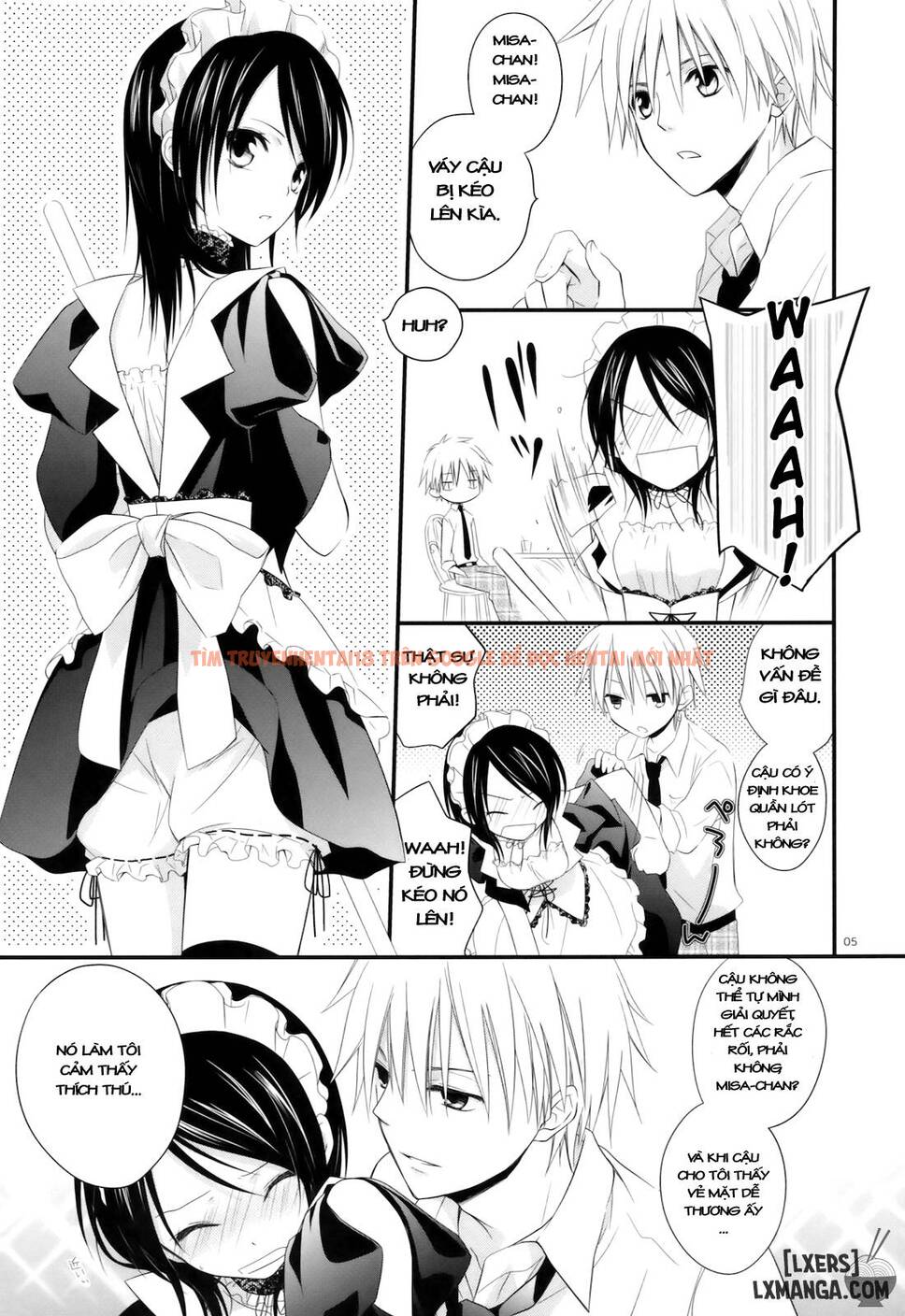 Xem ảnh 3 trong truyện hentai Elle - Cô Hầu Gái Dễ Thương - One Shot - hentaitvn.net
