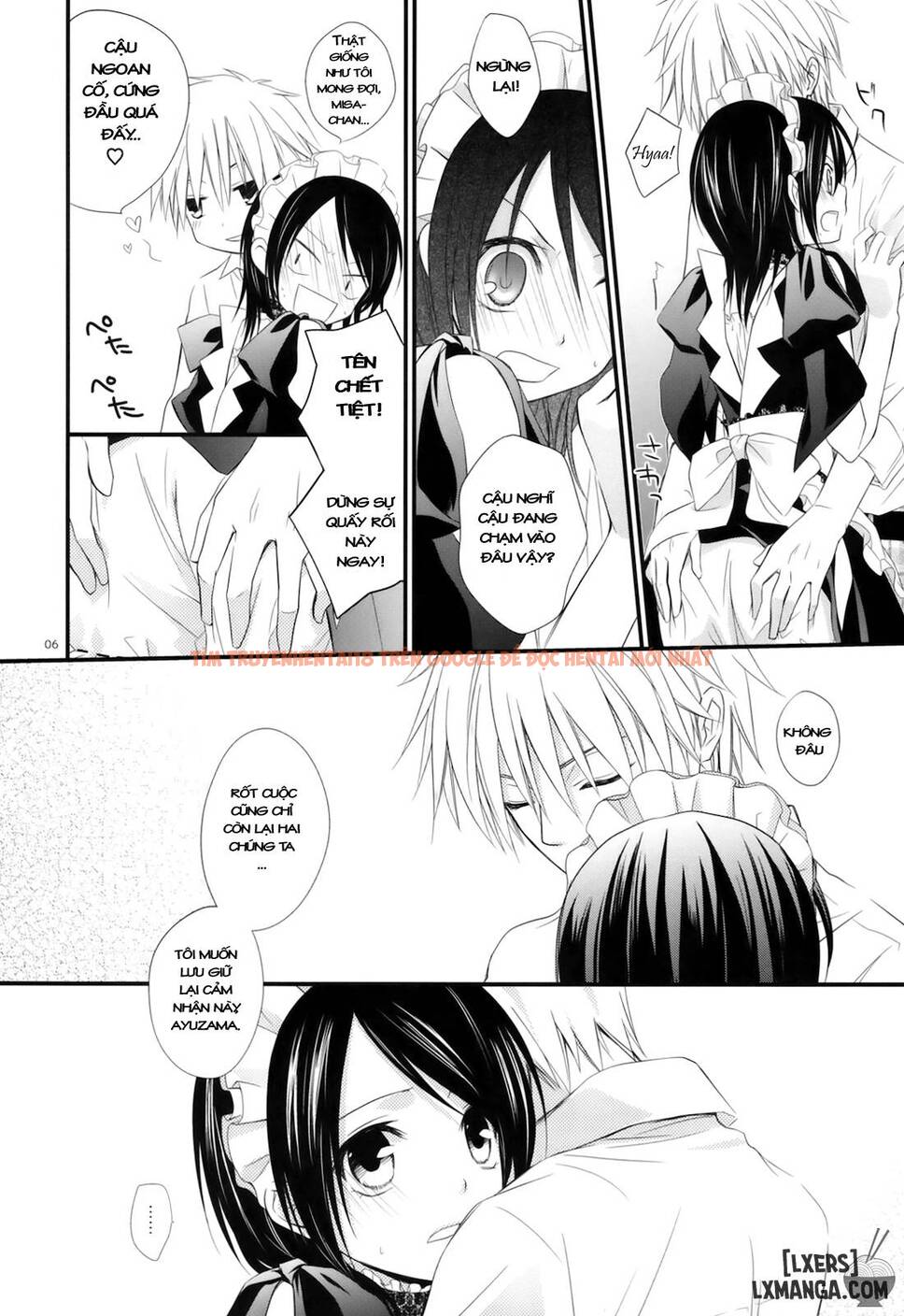 Xem ảnh 4 trong truyện hentai Elle - Cô Hầu Gái Dễ Thương - One Shot - hentaitvn.net