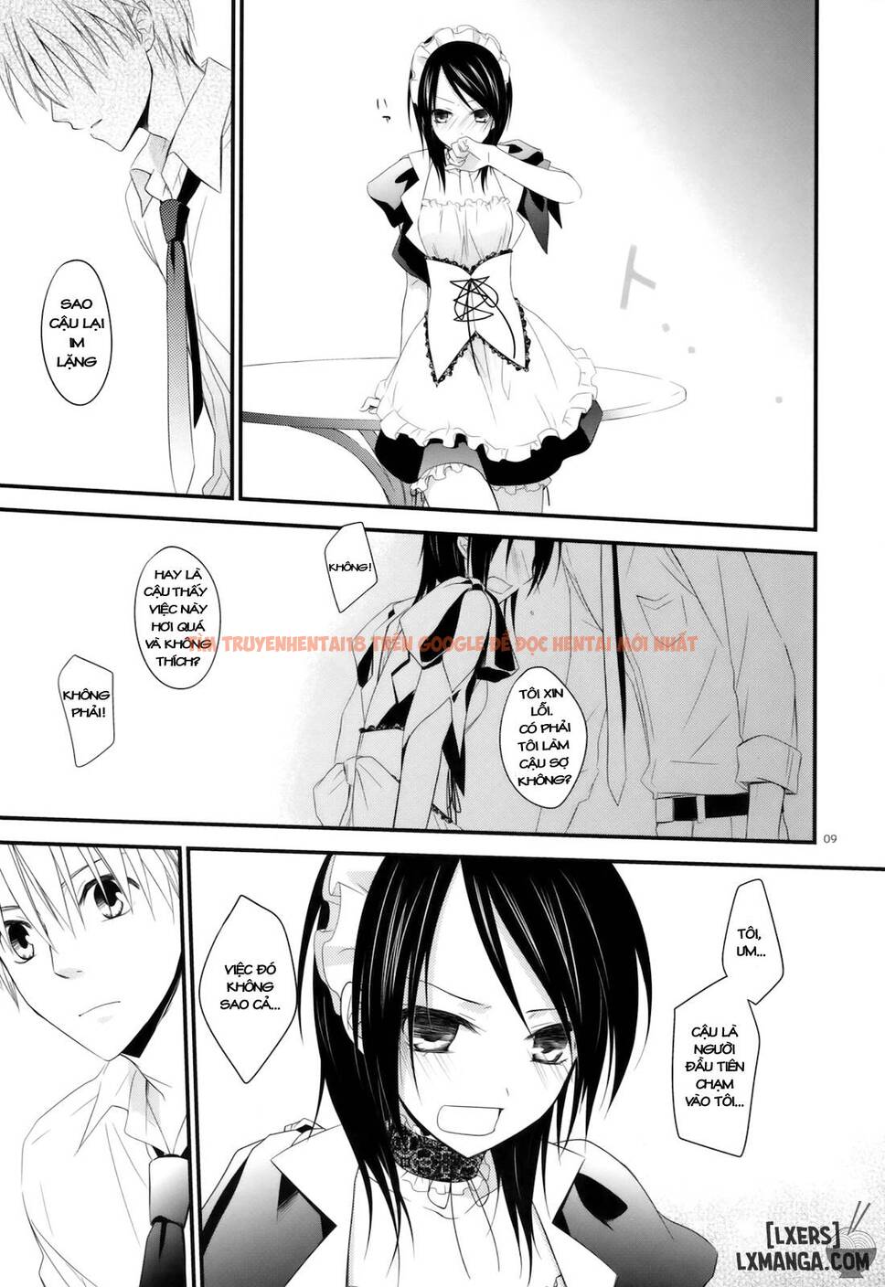 Xem ảnh 7 trong truyện hentai Elle - Cô Hầu Gái Dễ Thương - One Shot - hentaitvn.net