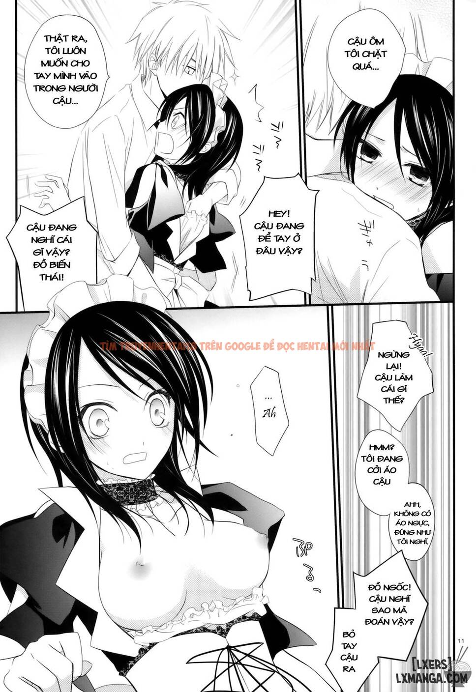 Xem ảnh 9 trong truyện hentai Elle - Cô Hầu Gái Dễ Thương - One Shot - hentaitvn.net