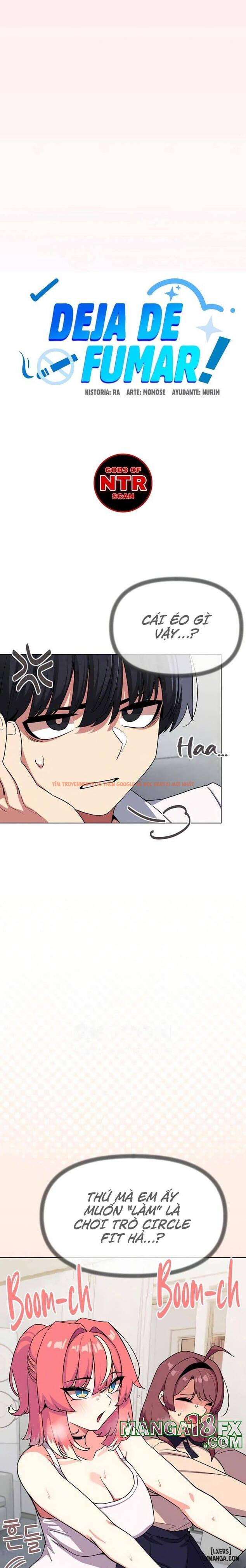Trang truyện 1 trong truyện tranh Em Bỏ Hút Thuốc Chưa - chap 4 - zhentaivn.pro