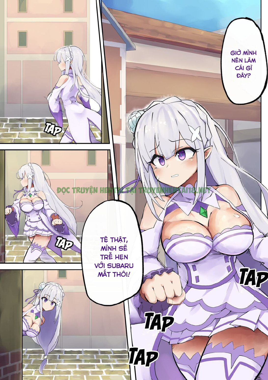 Hình ảnh 1 trong Emilia Learns To Master The Art Of Having Sex - One Shot - Hentaimanhwa.net