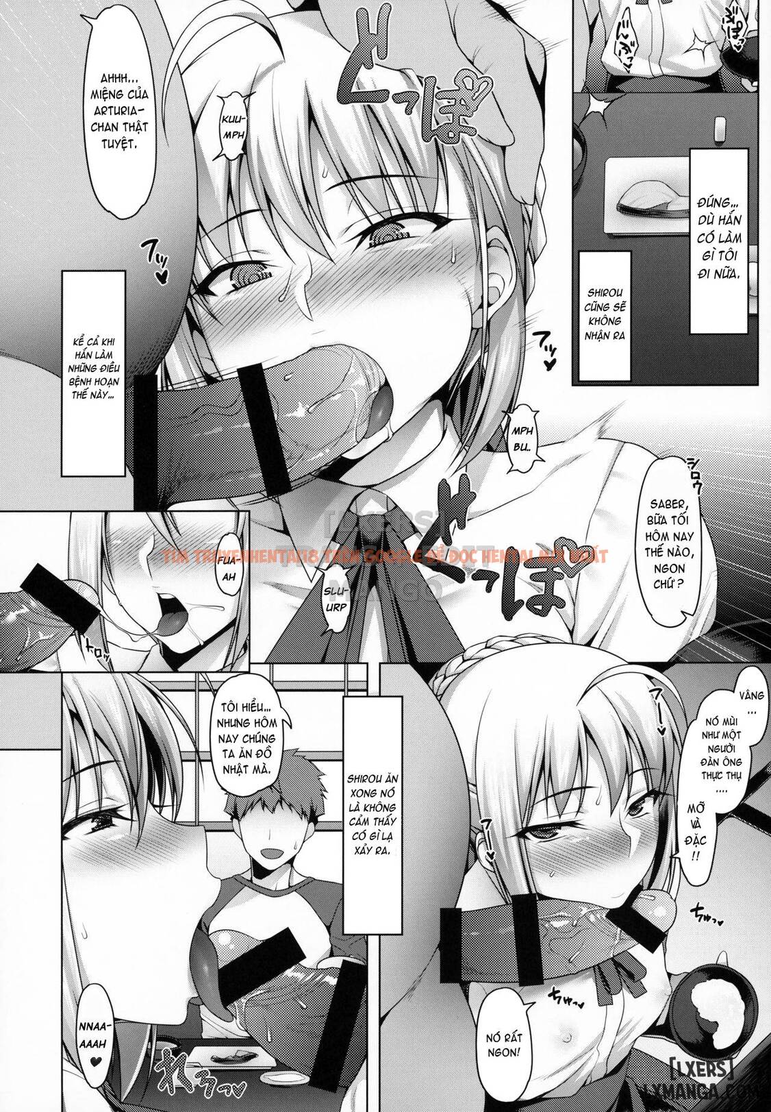 Trang truyện 6 trong truyện tranh Emiya-ke Futei Koukou Ryouiki Ni ~kishiou Arturia Pendragon No Baai - One Shot - truyentvn.net