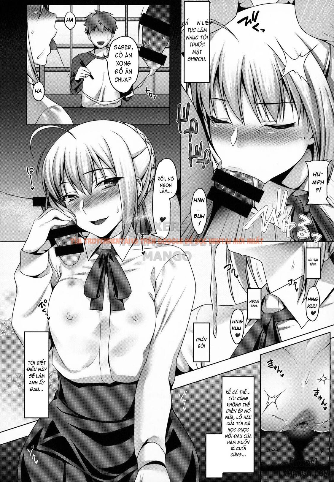 Trang truyện 8 trong truyện tranh Emiya-ke Futei Koukou Ryouiki Ni ~kishiou Arturia Pendragon No Baai - One Shot - truyentvn.net
