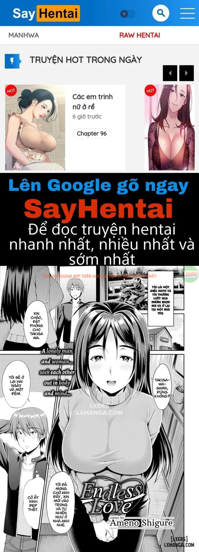 Xem ảnh Endless Love - Chapter 1 - 1 - Truyenhentaiz.net Xem ảnh Endless Love - Chapter 1 - 1 - Truyenhentaiz.net