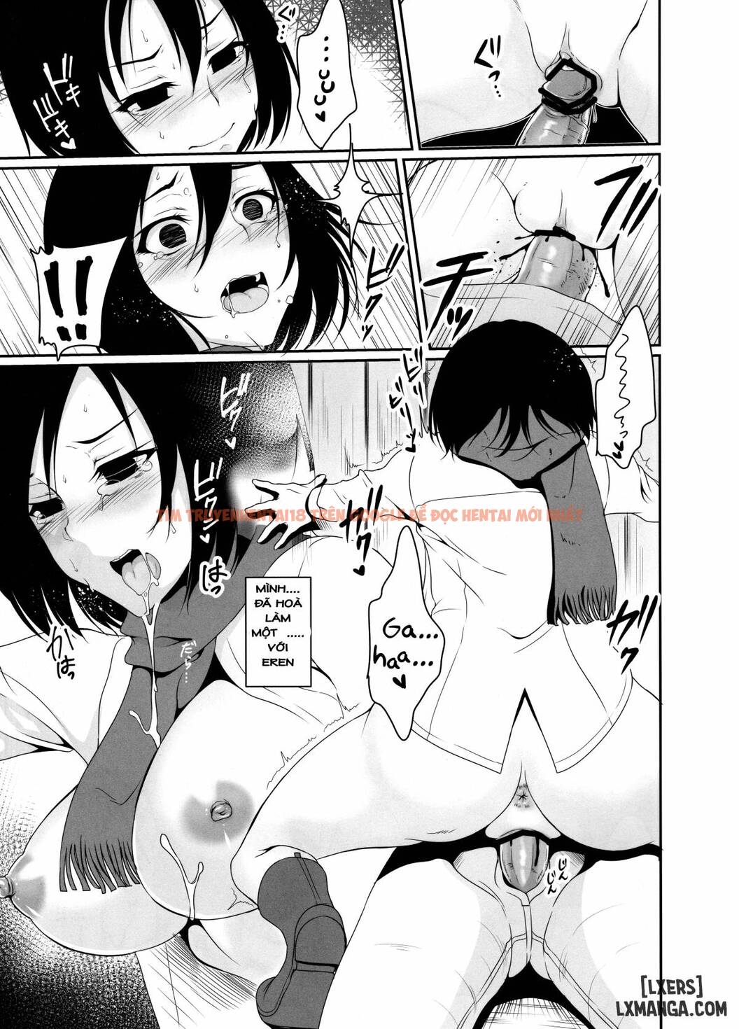 Xem ảnh 16 trong truyện hentai Eren x Mikasa Hentai ni osowareru Hon - One Shot - hentaitvn.net