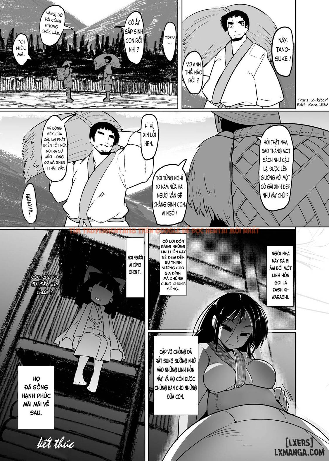 Trang truyện 35 trong truyện tranh Eromanga Nihon Mukashibanashi ~zashikiwarashi-hen - One Shot - hentai24h.pro