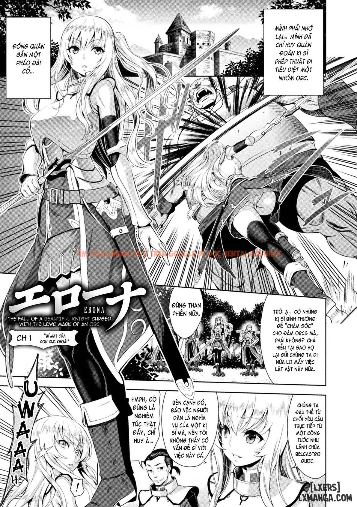 Trang truyện 8 trong truyện tranh Erona Orc No Inmon Ni Okasareta Onna Kishi No Matsuro - Chapter 1 - www.truyentvn.net