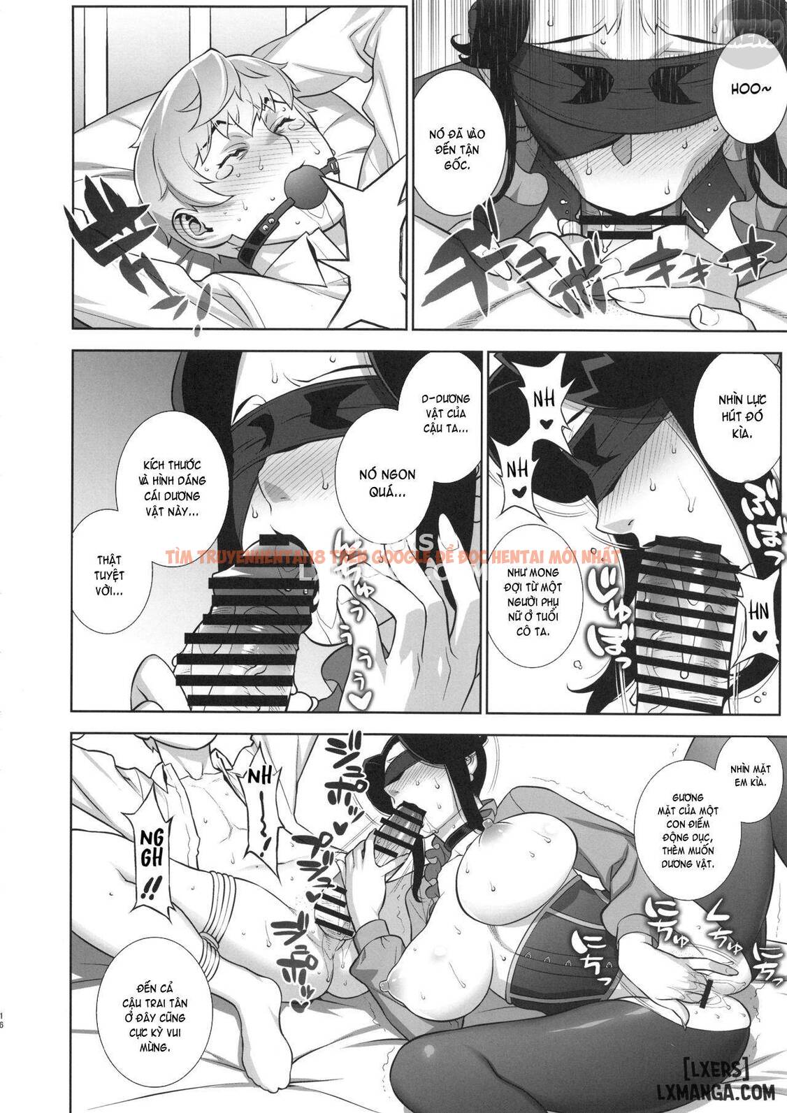 Xem ảnh 14 trong truyện hentai Etsuraku No Onna Rijichou ~Himitsu No Hokenshitsu Hen - One Shot - hentaitvn.net