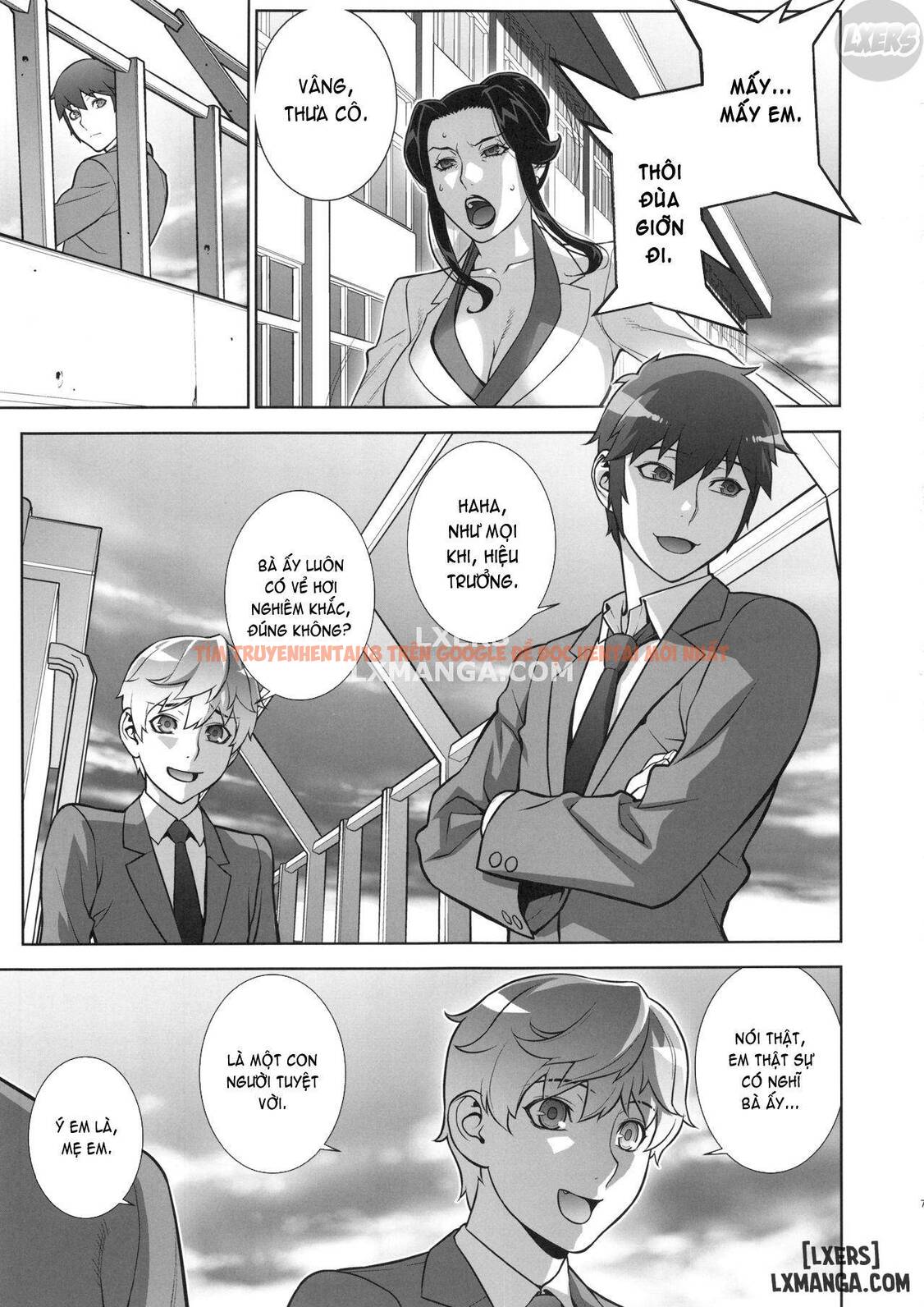 Xem ảnh 5 trong truyện hentai Etsuraku No Onna Rijichou ~Himitsu No Hokenshitsu Hen - One Shot - hentaitvn.net