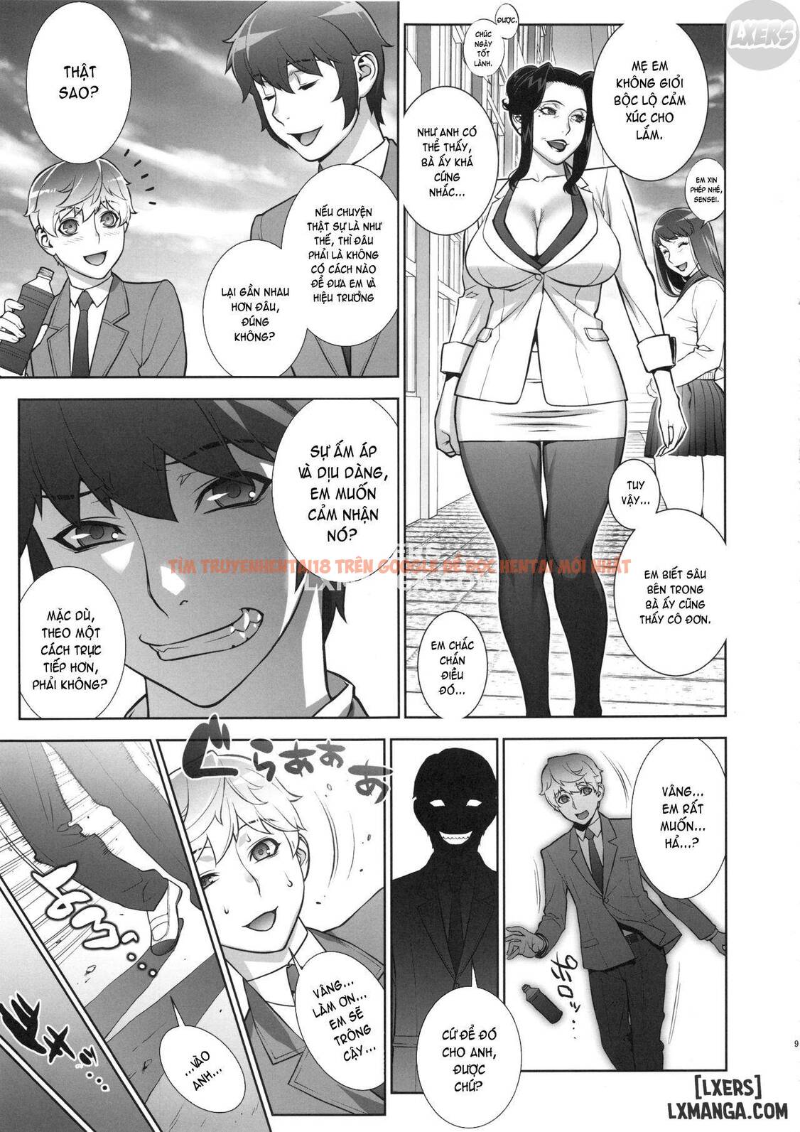 Xem ảnh 7 trong truyện hentai Etsuraku No Onna Rijichou ~Himitsu No Hokenshitsu Hen - One Shot - hentaitvn.net