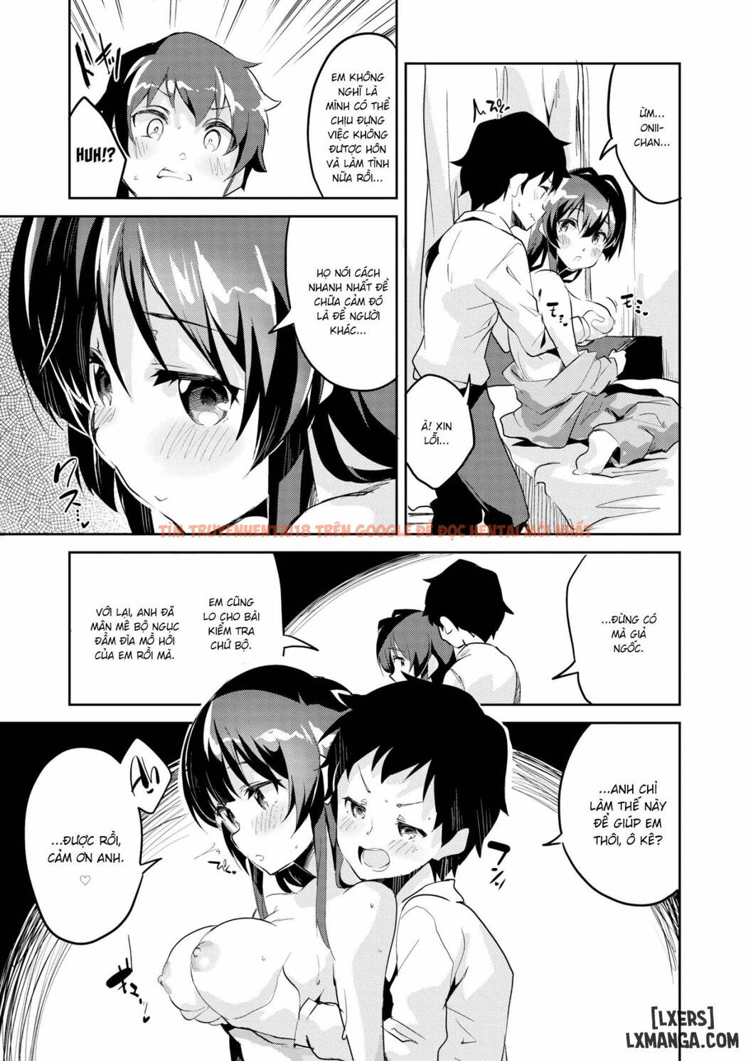 Xem ảnh 6 trong truyện hentai Even While Down For The Count, My Little Sister Is A Kiss - One Shot - hentaitvn.net
