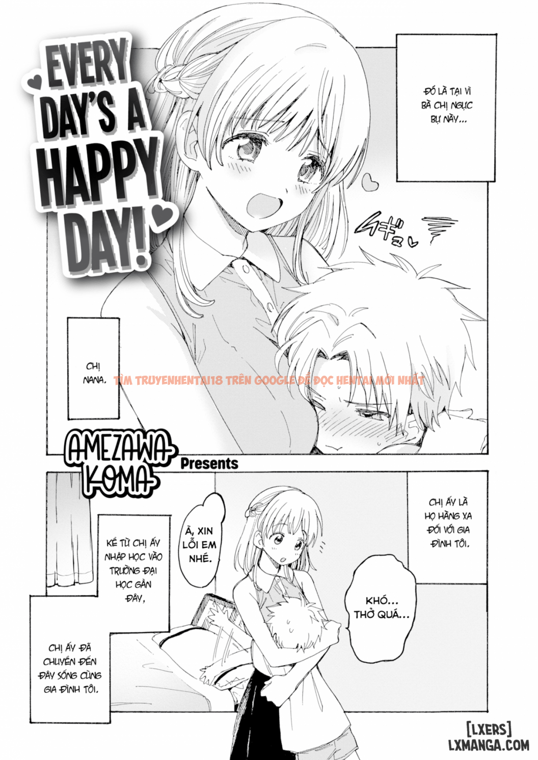 Xem ảnh 1 trong truyện hentai Every Day’s A Happy Day! - One Shot - hentaitvn.net