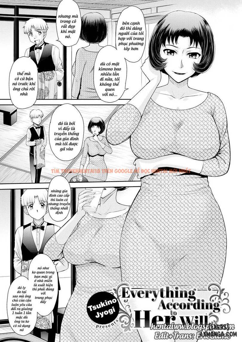 Trang truyện 2 trong truyện tranh Everything According To Her Will - One Shot - hentai24h.pro