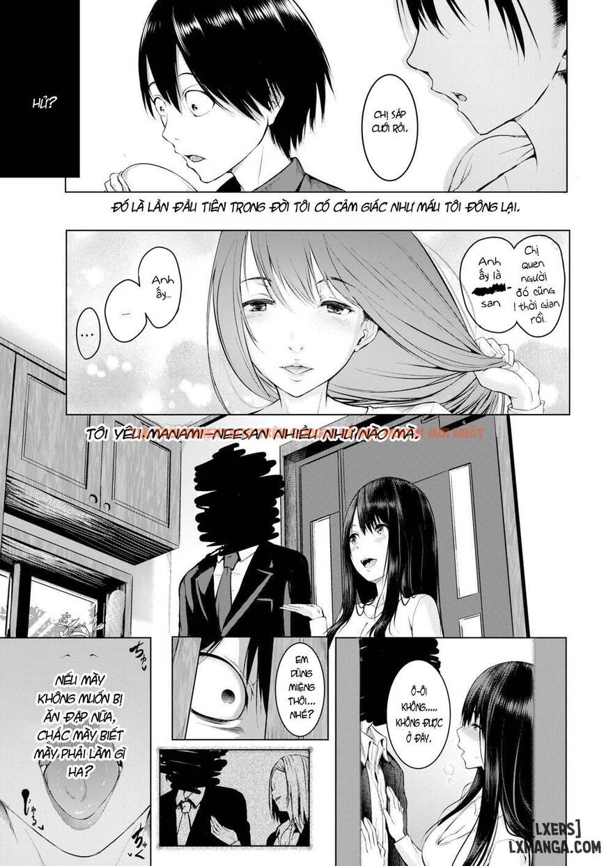 Trang truyện 2 trong truyện tranh Chị Tôi Bị Cưỡng Hiếp Trước Mặt Tôi - One Shot - lxmanga.org