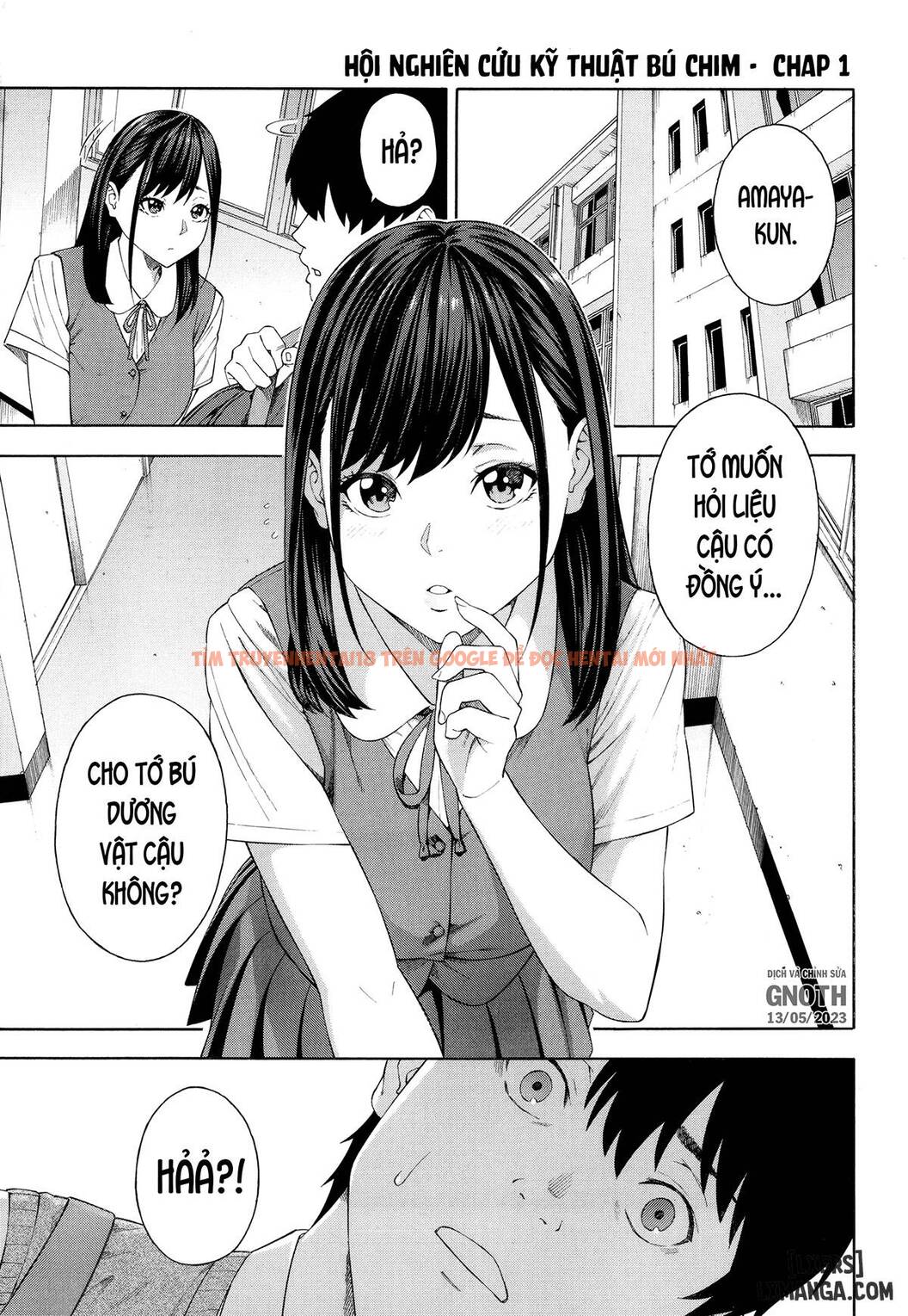 Trang truyện 5 trong truyện tranh Phòng Nghiên Cứu Bắn Tinh - Chapter 1 - hentai24h.pro