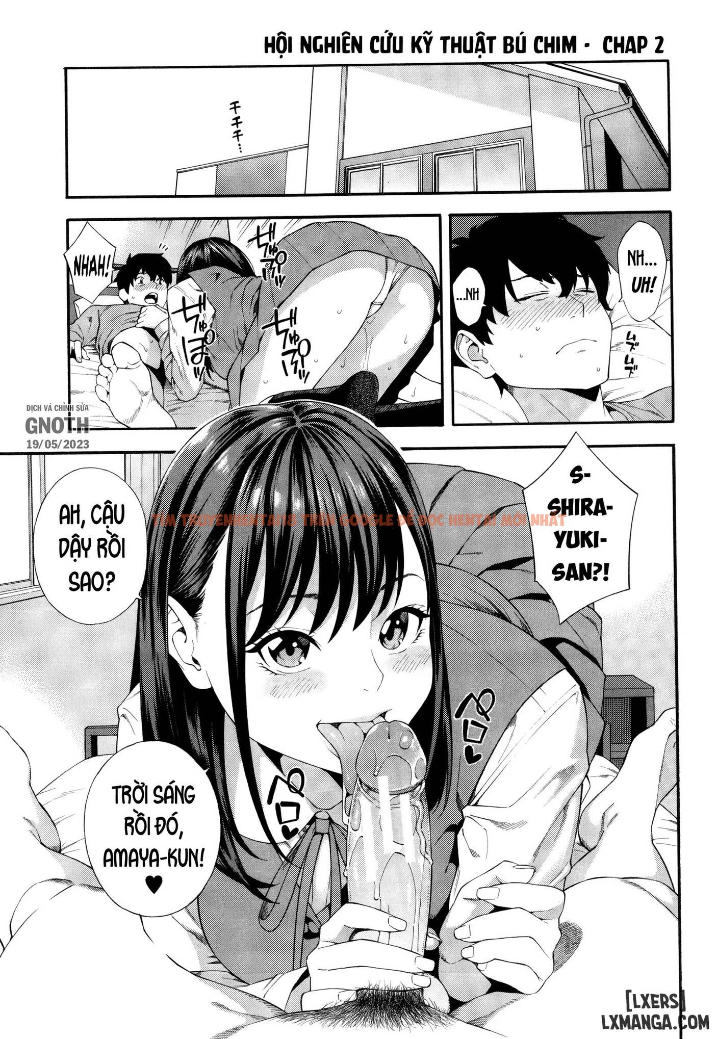 Trang truyện 1 trong truyện tranh Phòng Nghiên Cứu Bắn Tinh - Chap 2 - lxmanga.org