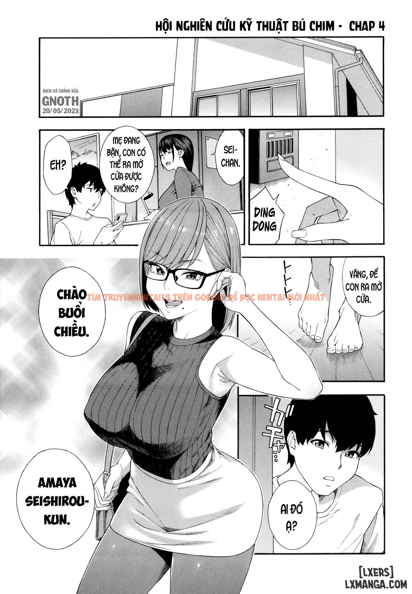 Trang truyện 1 trong truyện tranh Phòng Nghiên Cứu Bắn Tinh - Chap 4 - lxmanga.org