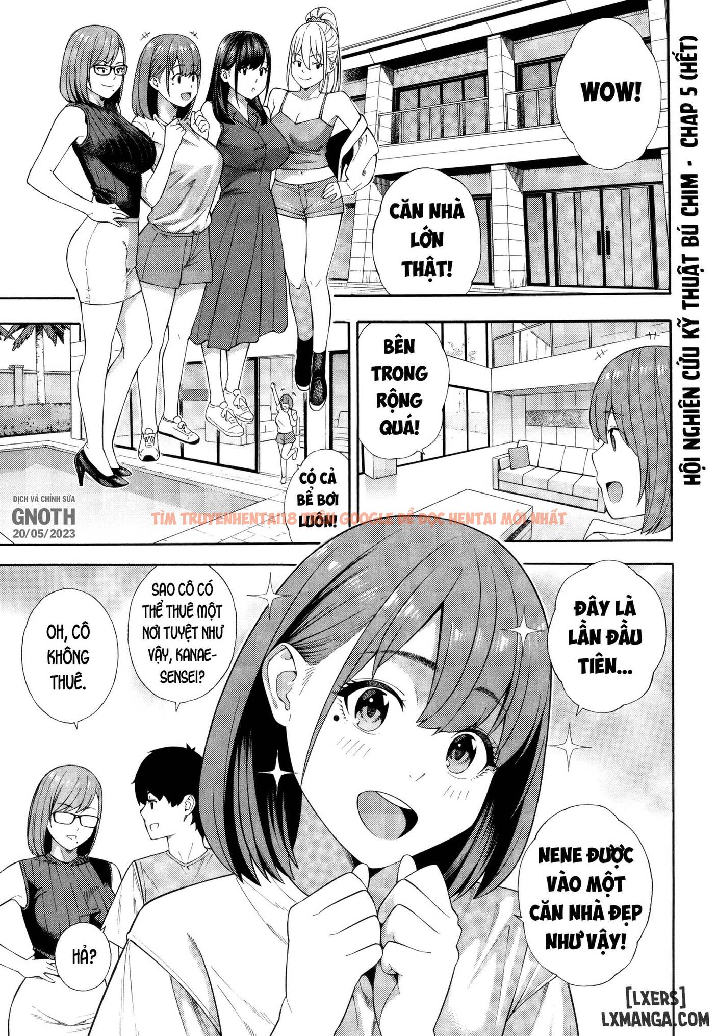 Trang truyện 1 trong truyện tranh Phòng Nghiên Cứu Bắn Tinh - Chap 5 END - lxmanga.org