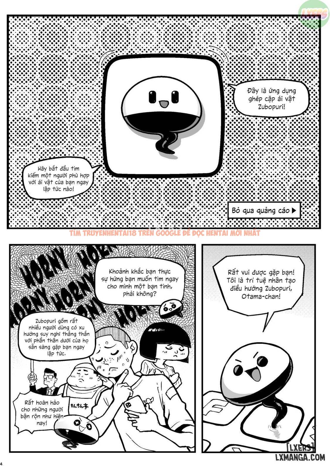 Trang truyện 4 trong truyện tranh Chịch Gái Trên Ứng Dụng Hẹn Hò - One shot - lxmanga.org