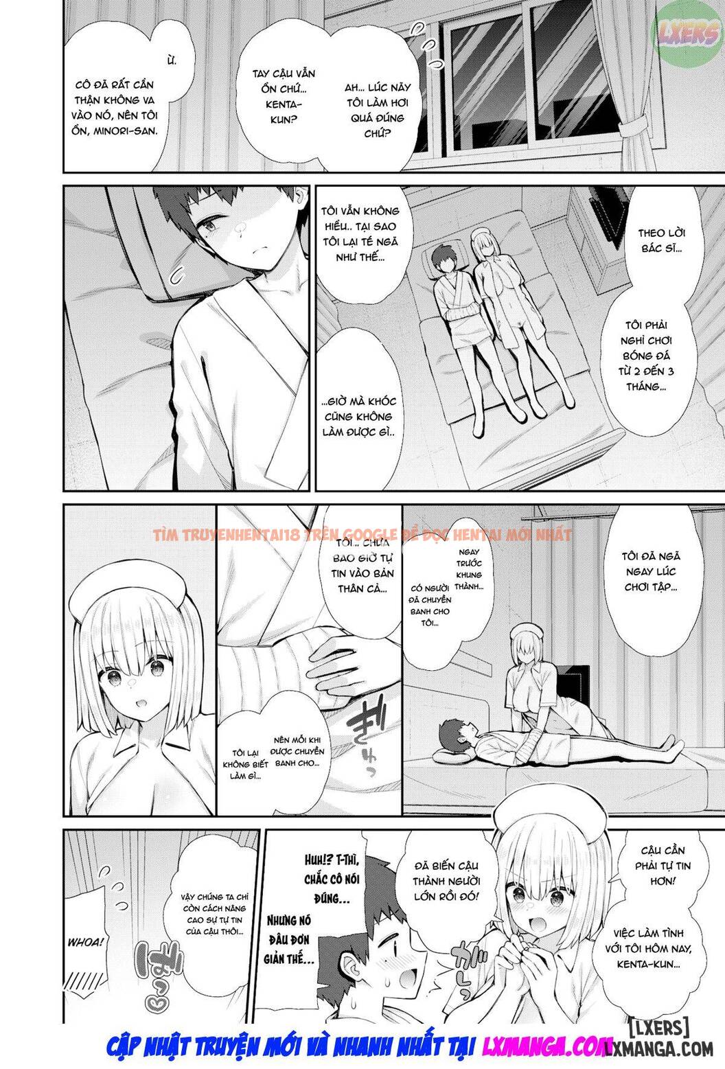 Trang truyện 24 trong truyện tranh Kinh Nghiệm Đầu Của Y Tá Tập Sự (còn Trinh) - One Shot - hentai24h.pro