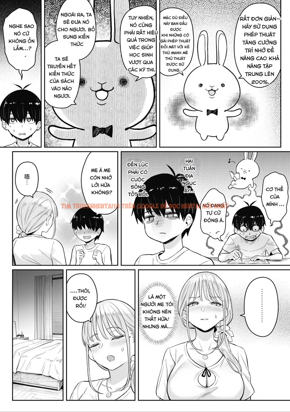 Trang truyện page_021 trong truyện tranh Former Magical Girl’s Family Story: Tsuki - Chapter 2 - truyenhentai18.net