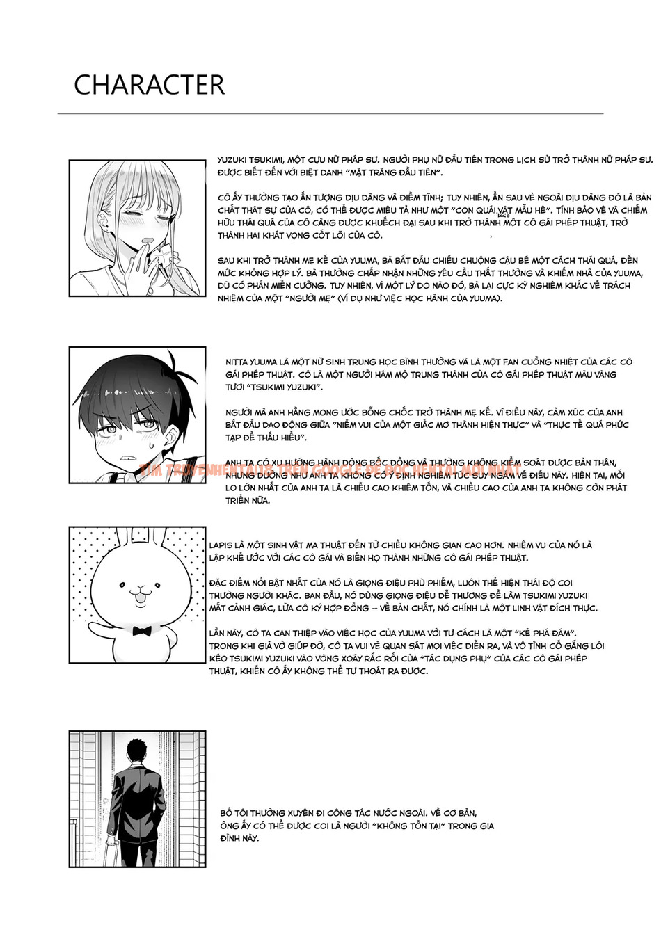 Trang truyện page_039 trong truyện tranh Former Magical Girl’s Family Story: Tsuki - Chapter 2 - truyenhentai18.net