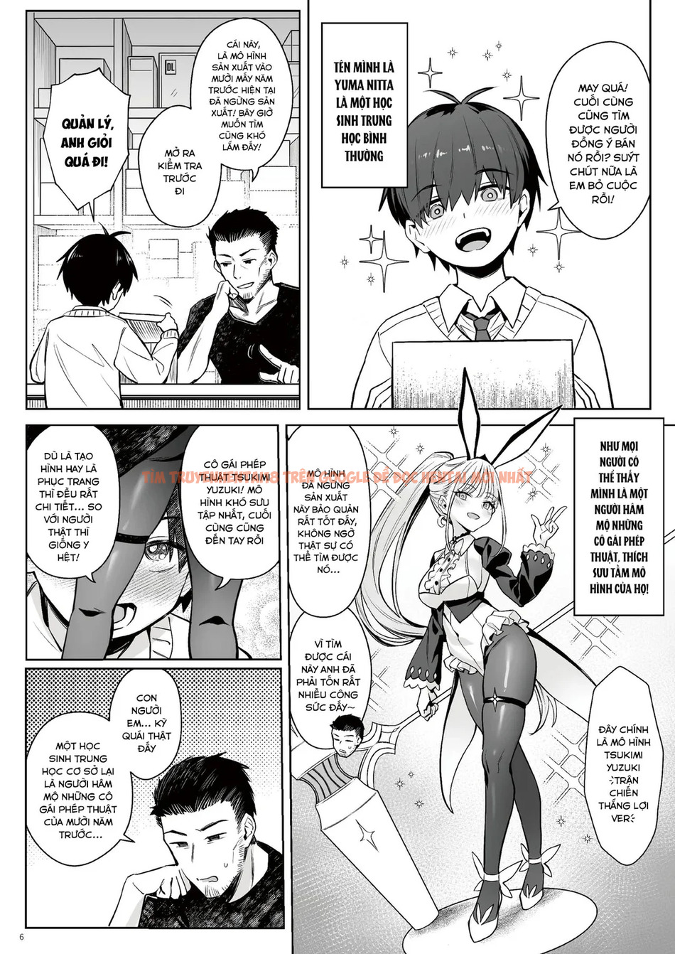 Trang truyện page_005 trong truyện tranh Former Magical Girl’s Family Story: Tsuki - One Shot - truyenhentai18.net