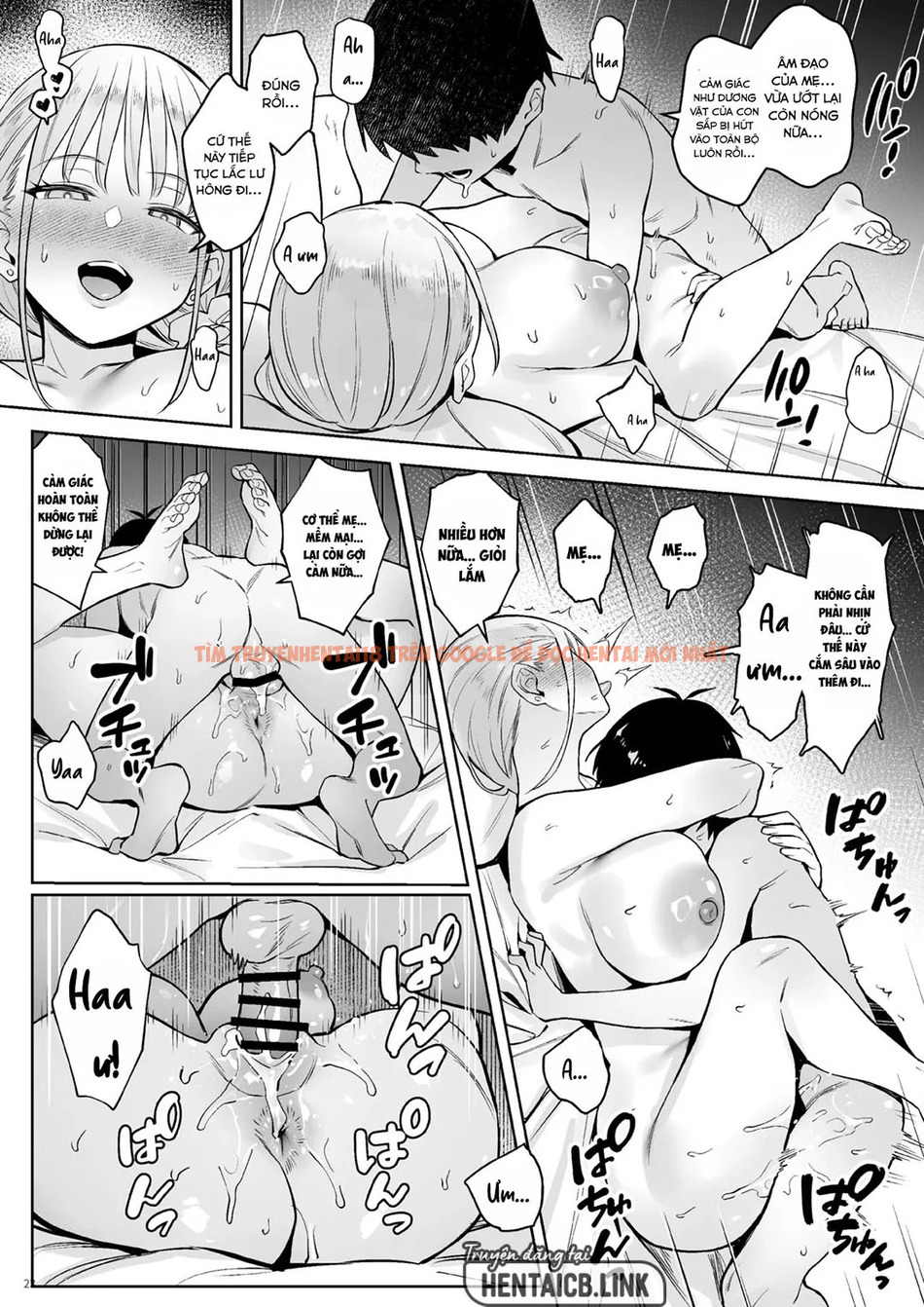 Trang truyện page_022 trong truyện tranh Former Magical Girl’s Family Story: Tsuki - One Shot - truyenhentai18.net