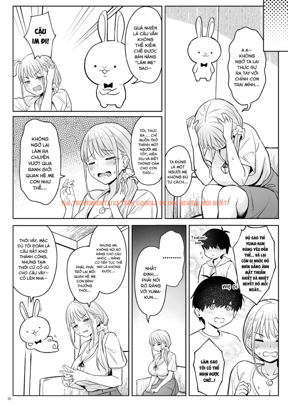 Trang truyện page_029 trong truyện tranh Former Magical Girl’s Family Story: Tsuki - One Shot - truyenhentai18.net