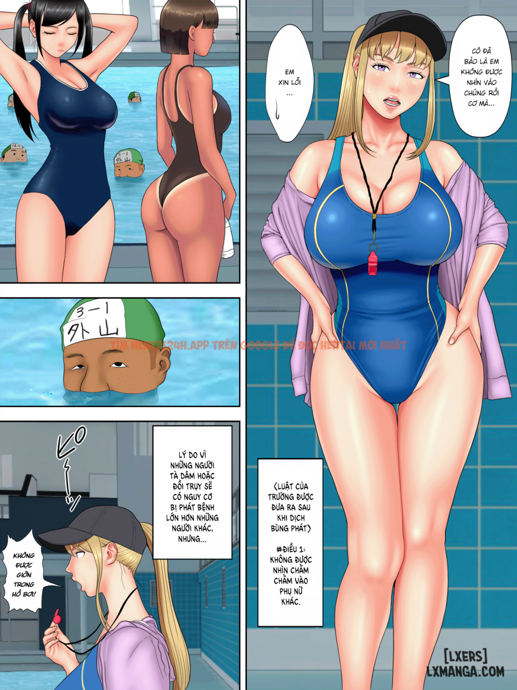 Xem ảnh 10 trong truyện hentai Fuck Or Die (Chương 4.5 + 5 +6-End) - Chương 5: Lớp học bơi bất ổn - www.hentaitvn.net