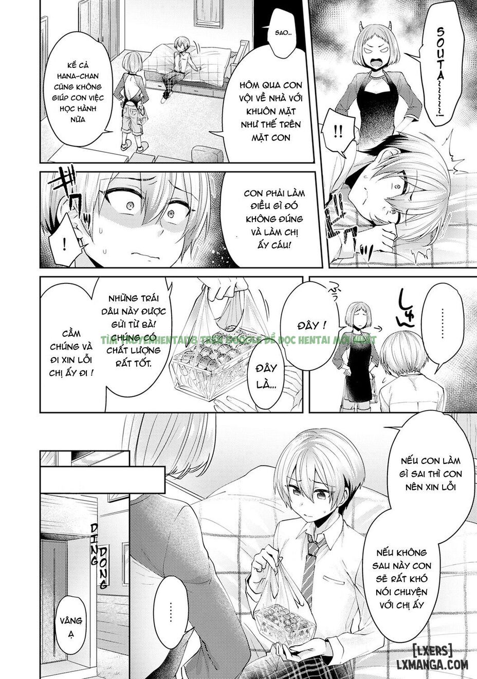 Xem ảnh 4 trong truyện hentai Fushidara Na Junai -Toshishita Danshi Ni Netorarete - Chap 2 - truyenhentai18.net