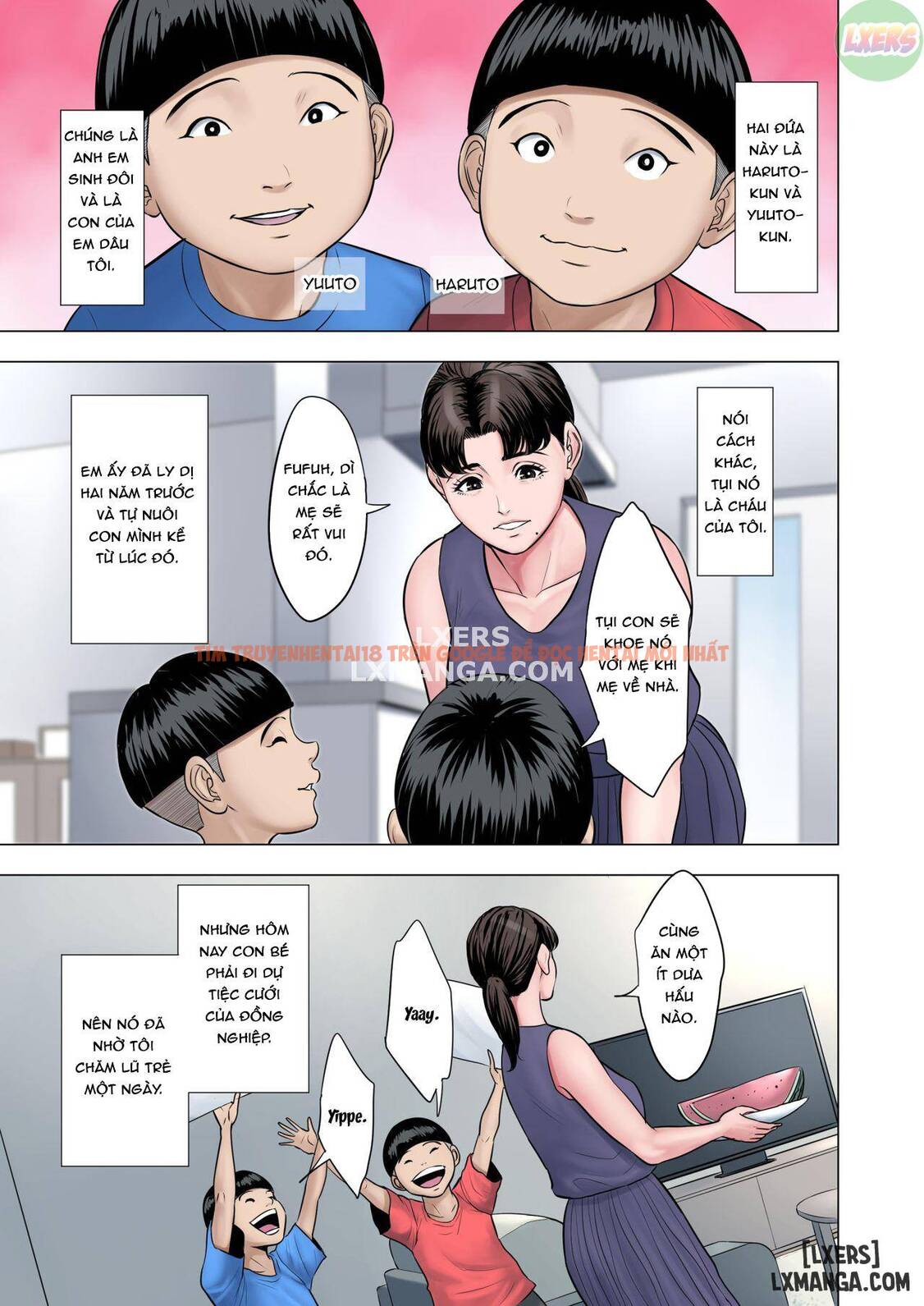 Trang truyện 2 trong truyện tranh Futago No Oi No Oba Koukou - One Shot - hentai24h.pro