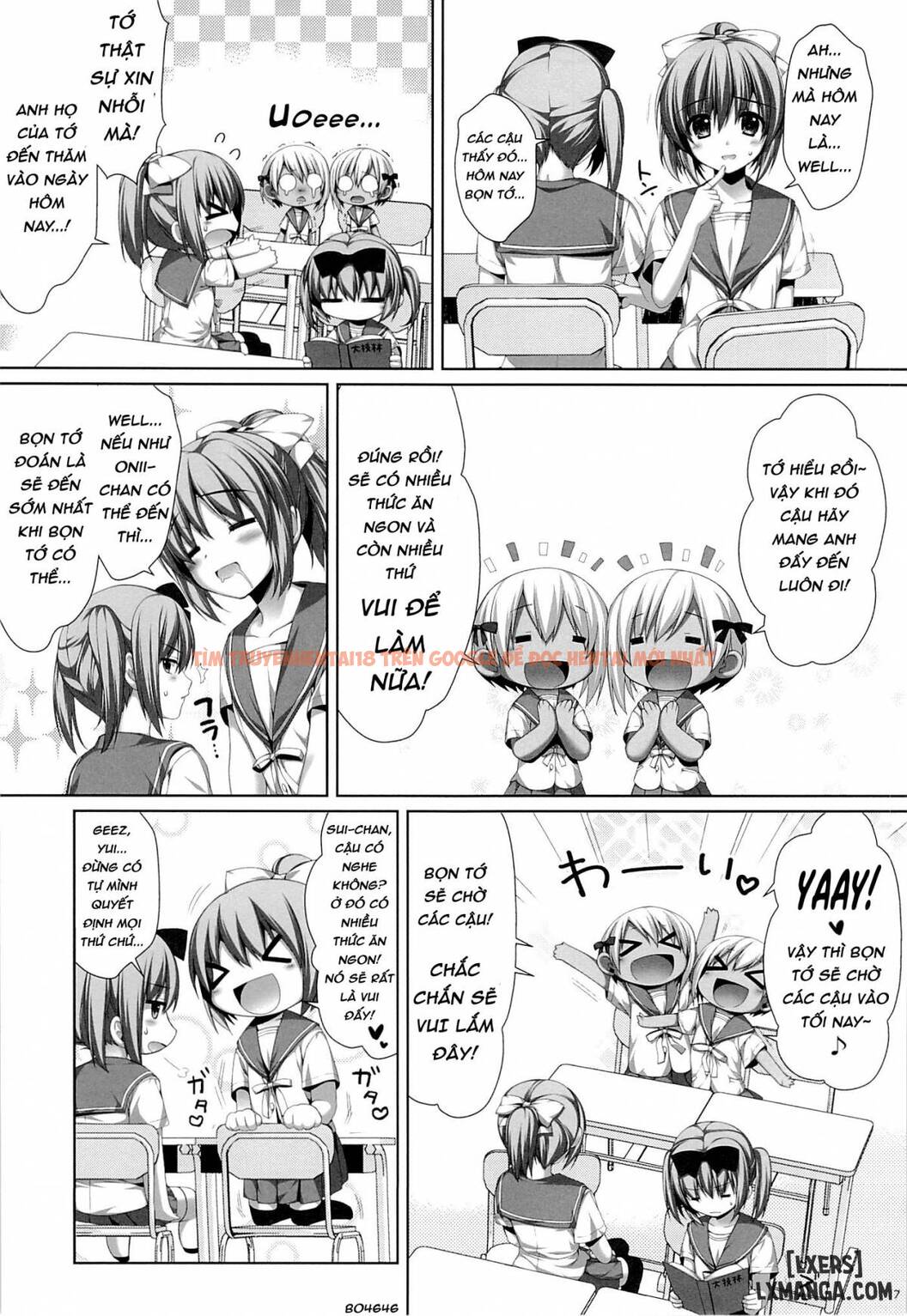 Xem ảnh Futago No Tenkousei Ema To Eve - One Shot - 5 - HentaiTruyen.fun