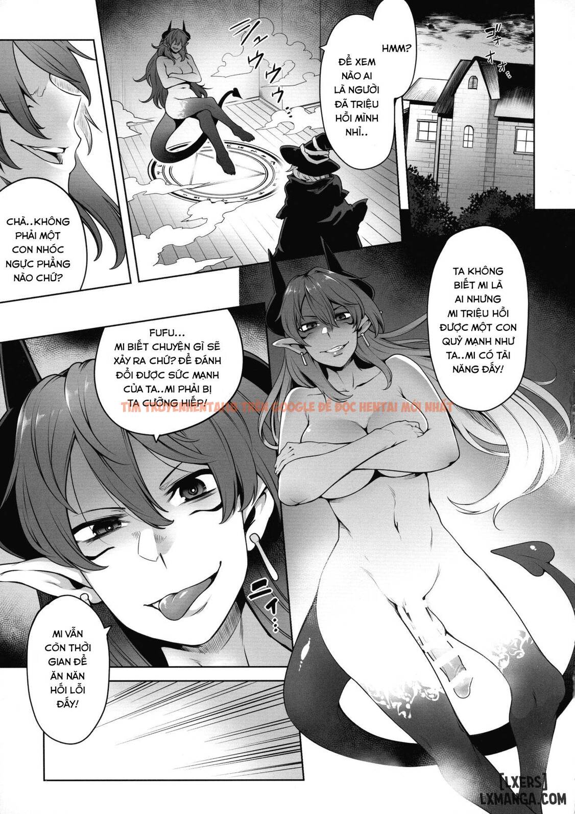 Xem ảnh 2 trong truyện hentai Futanari Akuma No Shachiku Seikatsu - One Shot - hentaitvn.net