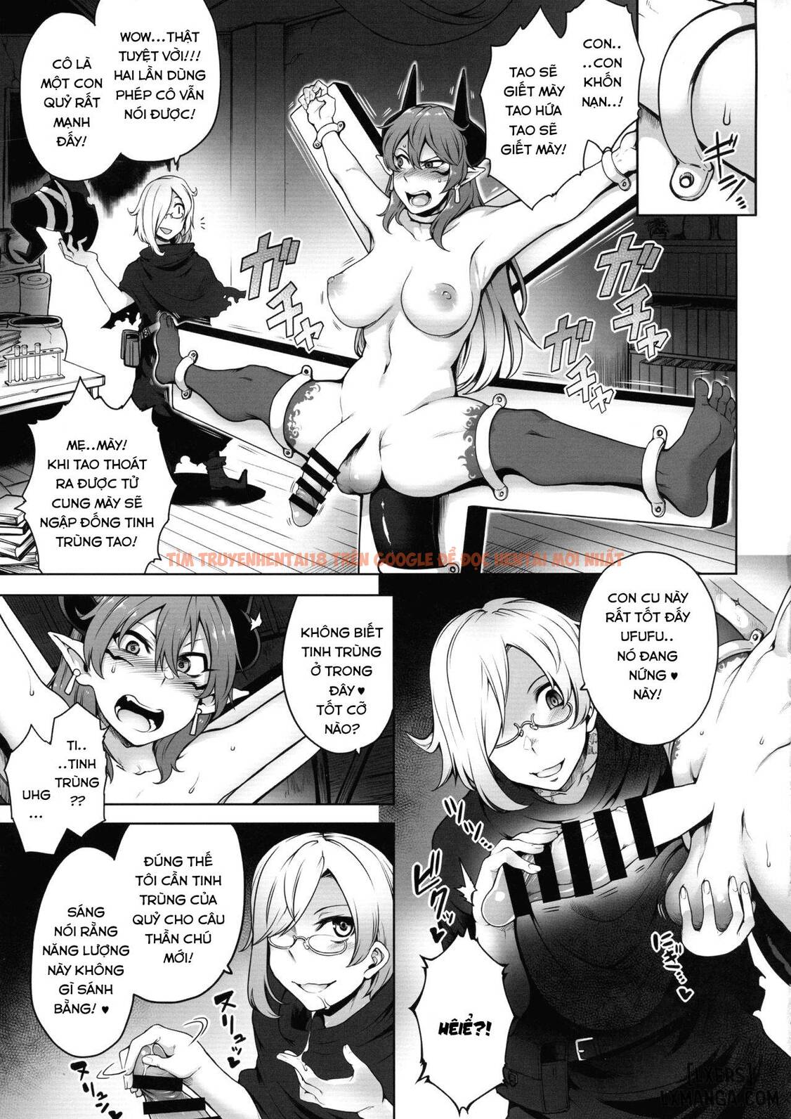 Xem ảnh 4 trong truyện hentai Futanari Akuma No Shachiku Seikatsu - One Shot - hentaitvn.net
