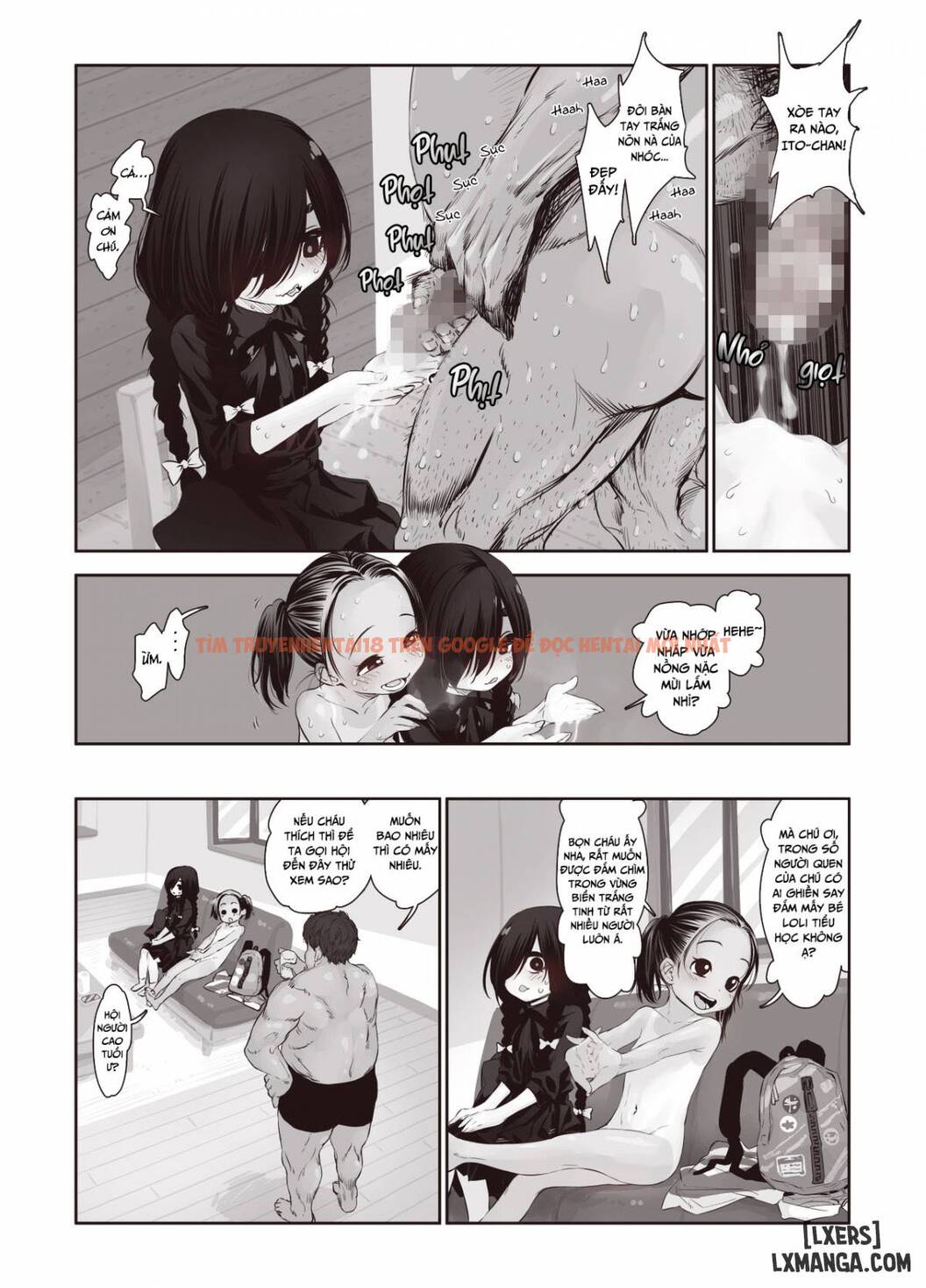 Trang truyện 10 trong truyện tranh Futari No Karada No Nan-pasento Ka Wa Zamen De Dekite Iru - One Shot - lxmanga.org