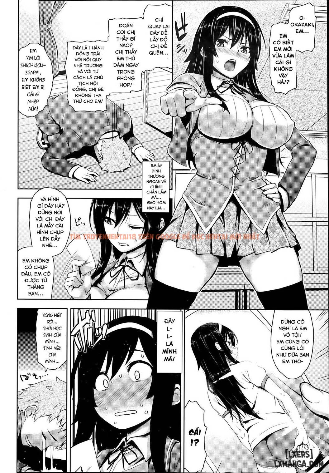 Xem ảnh 1 trong truyện hentai Fuuki Iin No Kagami - One Shot - hentaitvn.net
