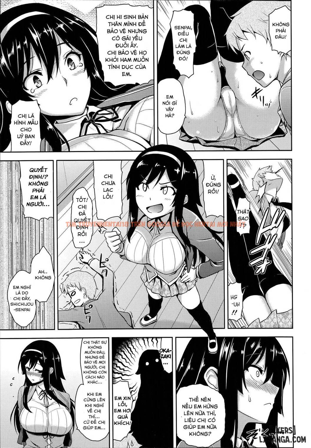 Xem ảnh 8 trong truyện hentai Fuuki Iin No Kagami - One Shot - hentaitvn.net