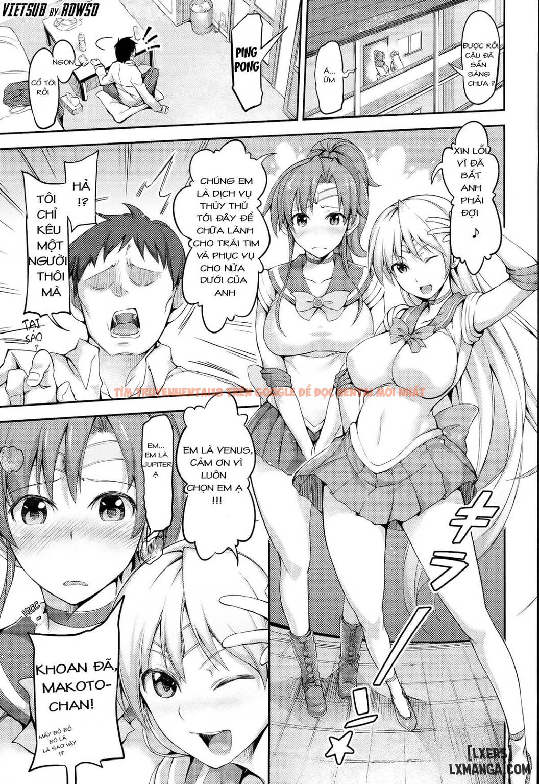 Trang truyện 1 trong truyện tranh Fuuzoku Kinsei To Renai Mokusei - One Shot - lxmanga.org