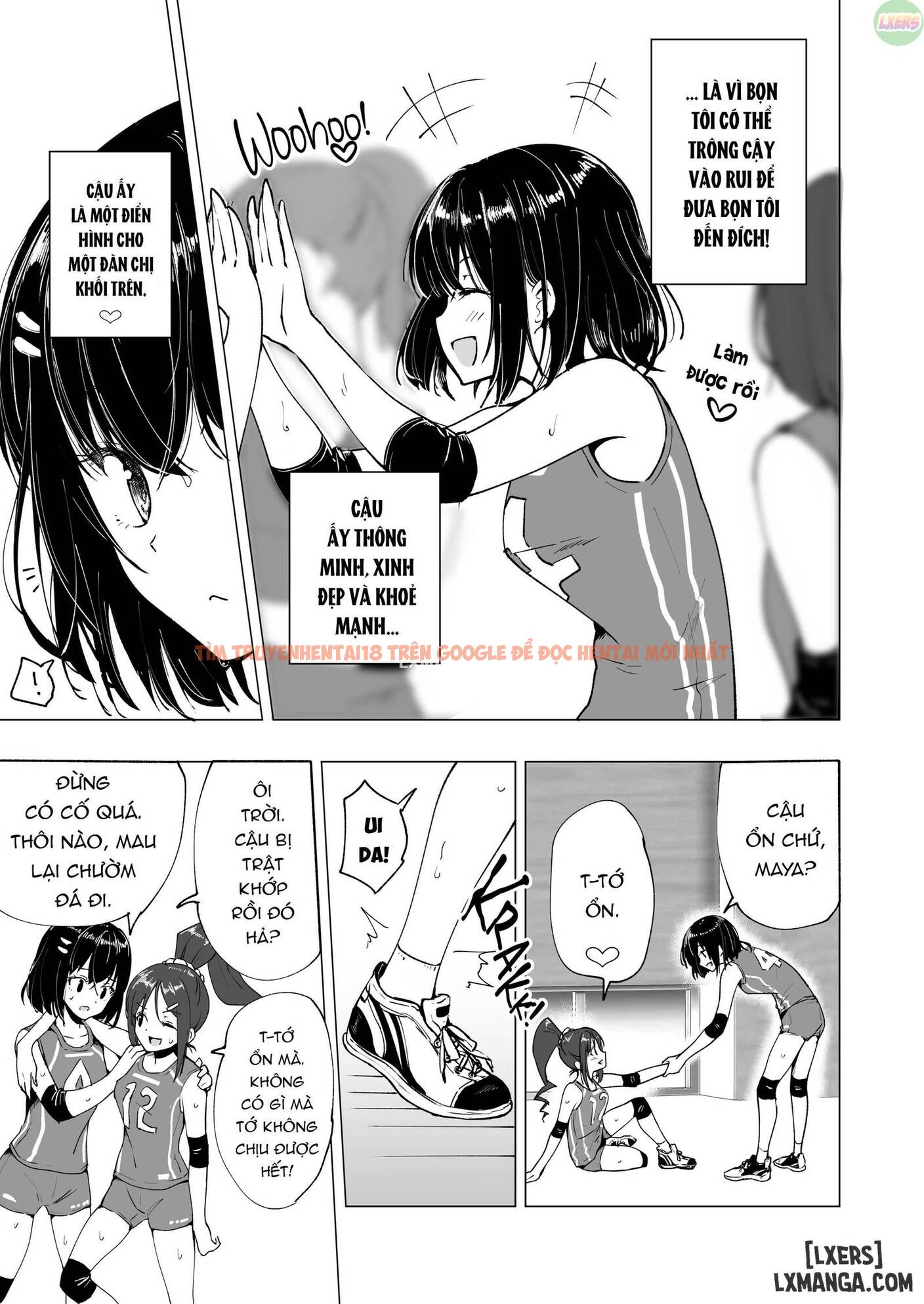 Trang truyện 10 trong truyện tranh Gái Bóng Truyền Nứng Vì Được Mát Xa - Chapter 1 - hentai24h.pro
