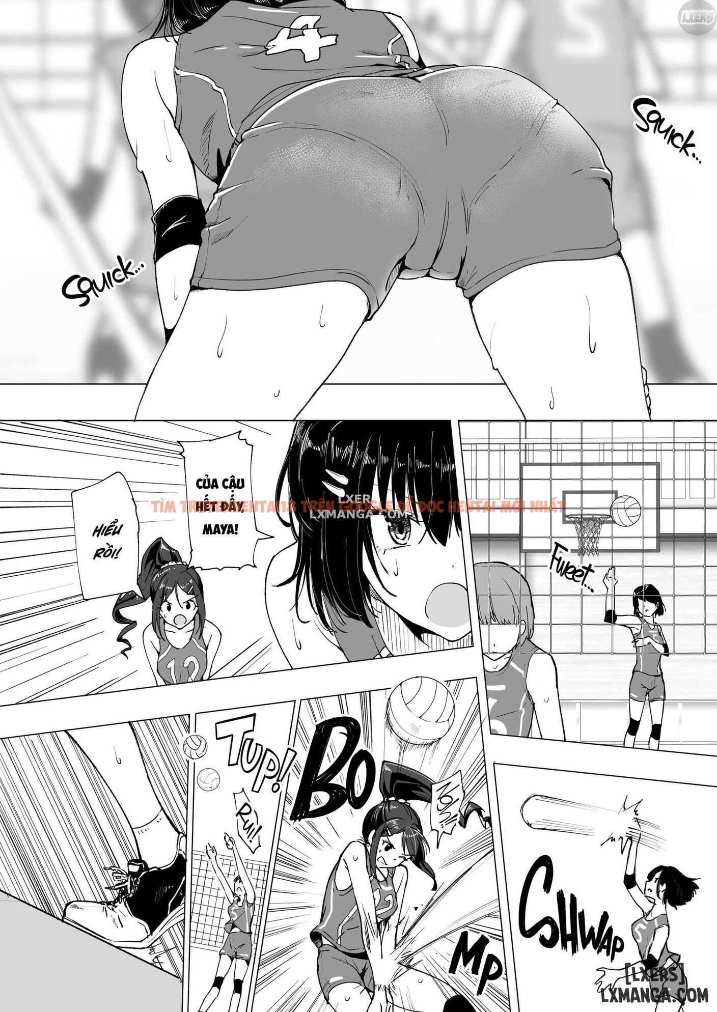 Trang truyện 7 trong truyện tranh Gái Bóng Truyền Nứng Vì Được Mát Xa - Chapter 1 - hentai24h.pro