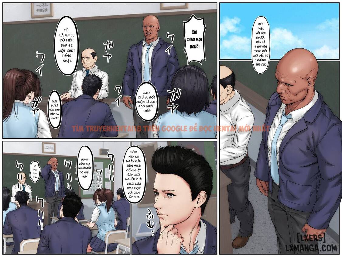 Xem ảnh 4 trong truyện hentai Gaikokujin Ryuugakusei Ni Netorareru Kanojo - One Shot - hentaitvn.net