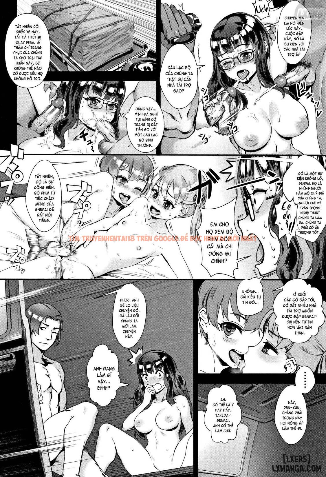 Trang truyện 6 trong truyện tranh Gakuen Rankou - Chapter 2 - hentai24h.pro