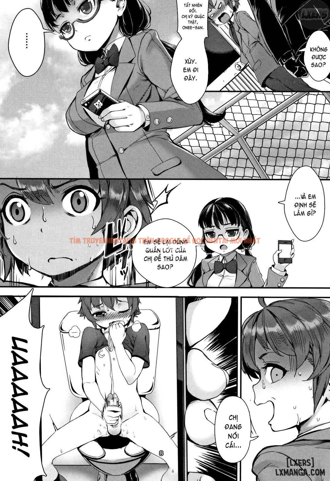 Xem ảnh 9 trong truyện hentai Gakuen Rankou - Chapter 7 END - hentaitvn.net