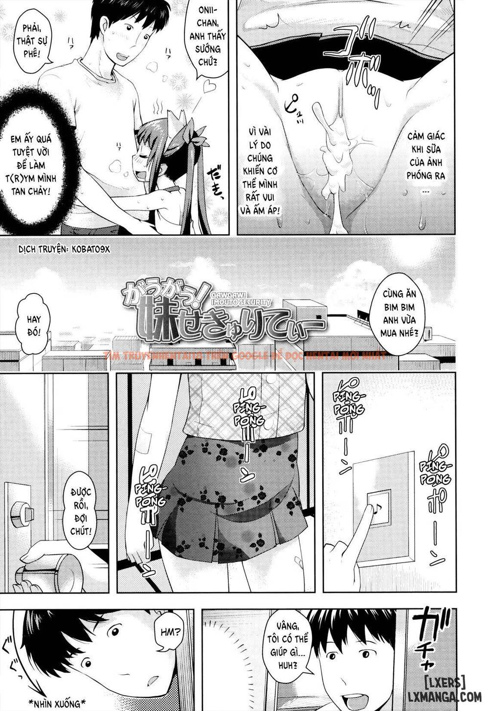 Trang truyện 4 trong truyện tranh Gaw-gaw Little Sister Security - One Shot - lxmanga.org